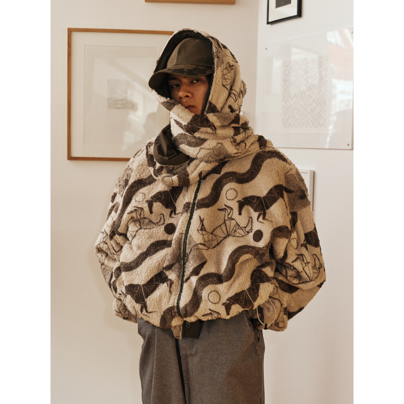 LANDSCAPE REVERSIBLE FLEECE JACKET