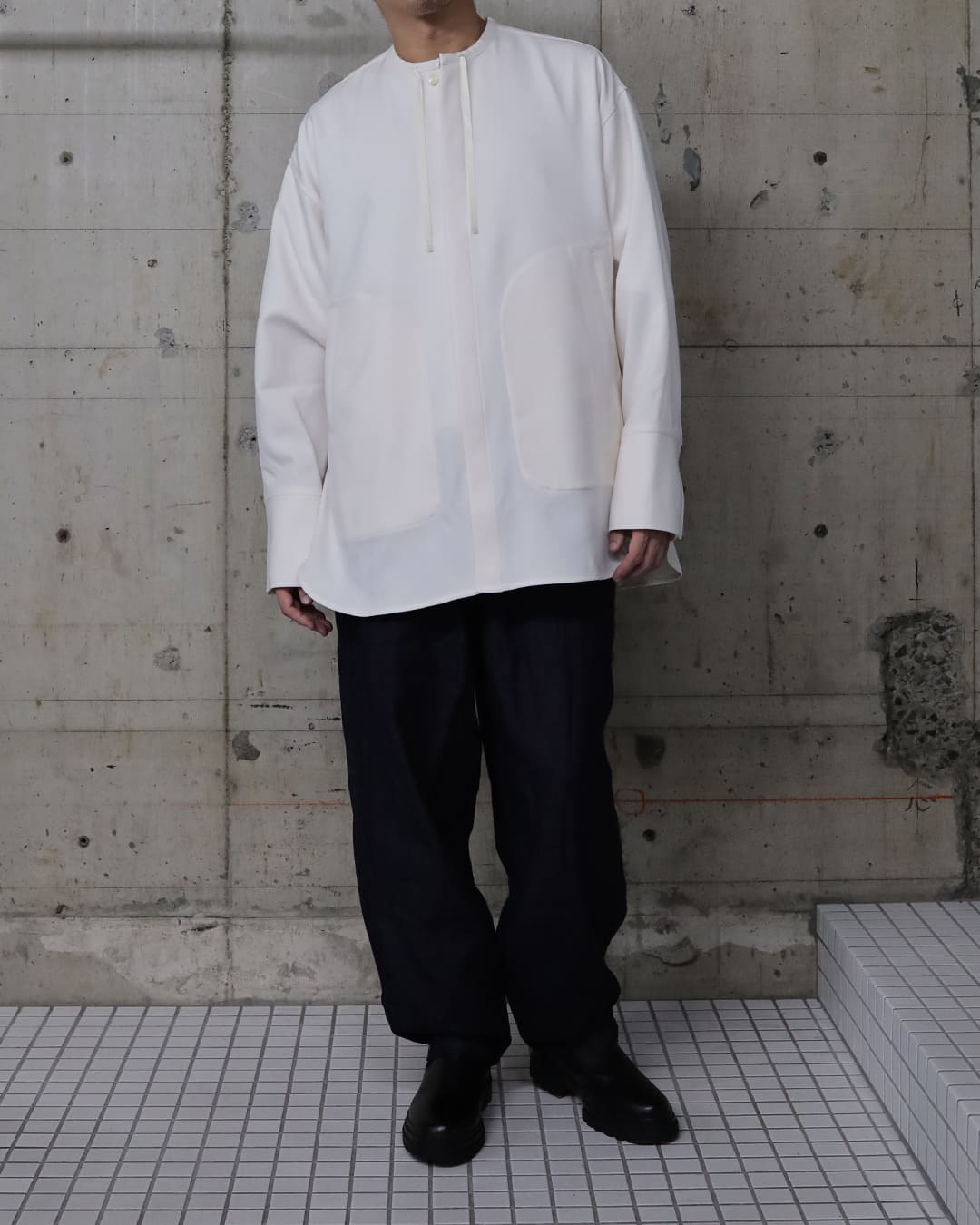 大幅値下げ！Liten Sailor collar coat Liten Sailor collar coat