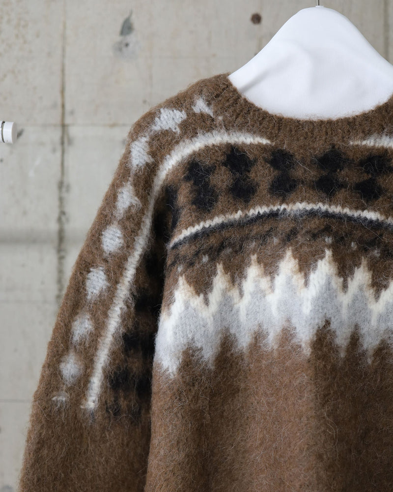 SHAGGY NORDIC KNIT