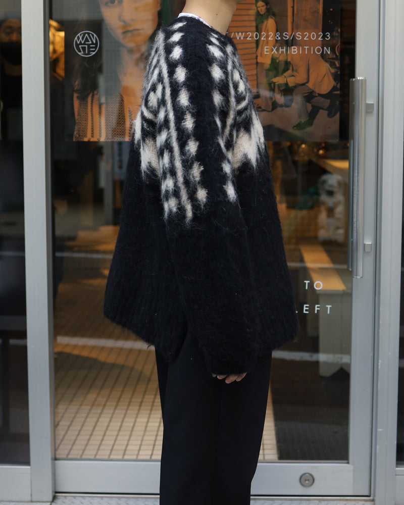 SHAGGY NORDIC KNIT